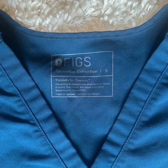 Figs Deep Reef Scrub Set - Picture 4 of 5